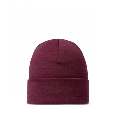 Czapka Buff® Merino Heavyweight Beanie Solid Tibetan Red