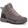 Buty trekkingowe damskie Trezeta Thunder Leather Mid WP Grey Rose