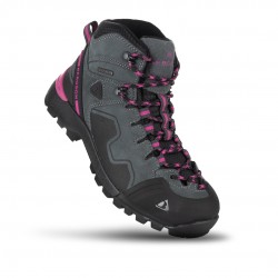 Buty trekkingowe damskie Bergson NYIKA Mid STX AW25 Charcoal/Pink