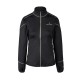 Bluza damska Bergson SWIFTLAYER full zip VTX Black czarny