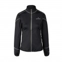Bluza damska Bergson SWIFTLAYER full zip VTX Black czarny
