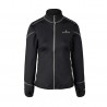 Bluza damska Bergson SWIFTLAYER full zip VTX Black czarny
