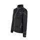 Bluza damska Bergson SWIFTLAYER full zip VTX Black czarny
