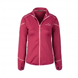Bluza damska Bergson SWIFTLAYER full zip VTX Anemone różowy