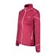 Bluza damska Bergson SWIFTLAYER full zip VTX Anemone różowy