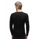 Brubeck Active Wool koszulka męska czarny