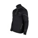 Bluza męska Bergson SWIFTLAYER half zip VTX Black czarny