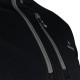 Bluza męska Bergson SWIFTLAYER half zip VTX Black czarny