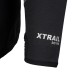 Bluza męska Bergson SWIFTLAYER half zip VTX Black czarny