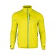 Bluza męska Bergson SWIFTLAYER full zip VTX Dark Green/Lemon
