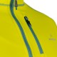 Bluza męska Bergson SWIFTLAYER full zip VTX Dark Green/Lemon