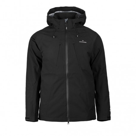 Kurtka męska Bergson EVERFOLK 3in1 STX Black