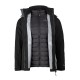 Kurtka męska Bergson EVERFOLK 3in1 STX Black