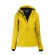 Kurtka damska softshell Bergson VARA SS Yellow