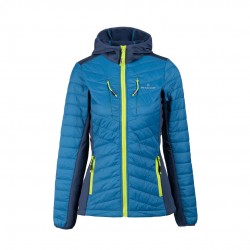 Bluza hybrydowa damska Bergson VITALPEAK HB Blue/D.Blue