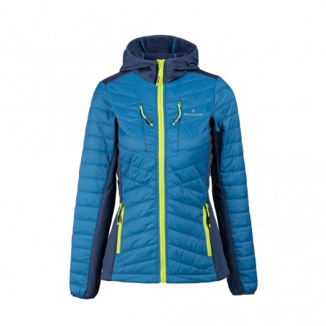 Bluza hybrydowa damska Bergson VITALPEAK HB Blue/D.Blue