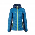Bluza hybrydowa damska Bergson VITALPEAK HB Blue/D.Blue