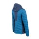 Bluza hybrydowa damska Bergson VITALPEAK HB Blue/D.Blue