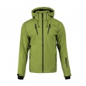 Kurtka męska softshell Bergson VARA SS Grenoble Green