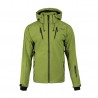 Kurtka męska softshell Bergson VARA SS Grenoble Green