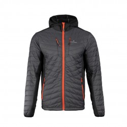 Bluza hybrydowa męska Bergson VITALPEAK HB Black/Anthrazite