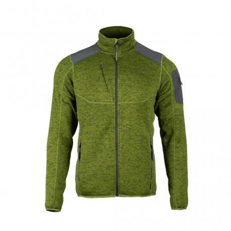 Bluza męska Bergson Warmpile LUNO Cedar Green