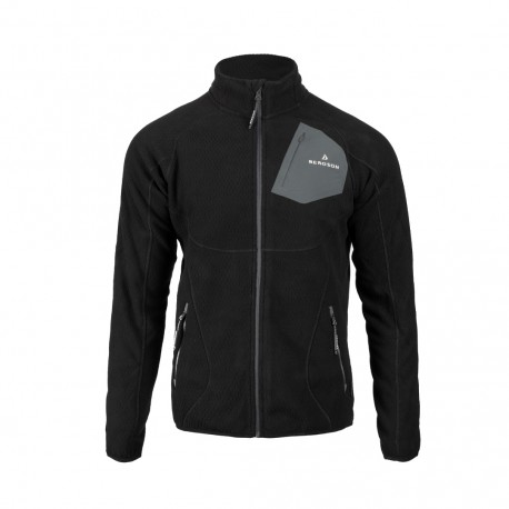 Bluza męska Bergson Warmpile MISTBOUND Black