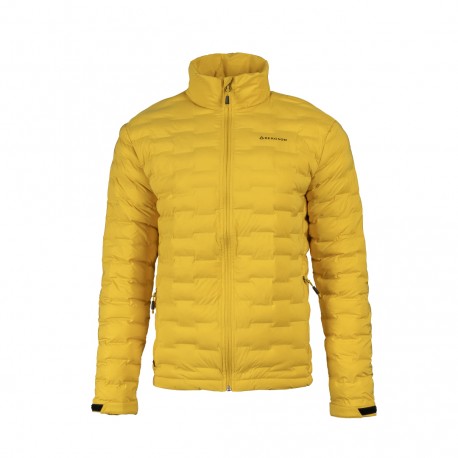 Kurtka Primaloft męska Bergson SOLACE Mustard