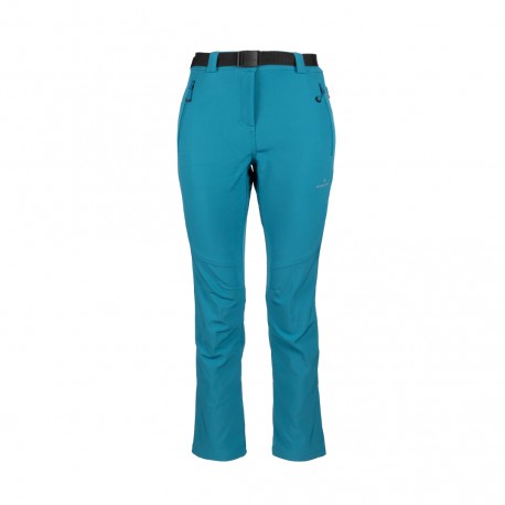 Spodnie damskie Softshell Bergson MONA Ocean Blue