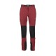 Spodnie trekkingowe damskie Bergson FLAM 4W Long Black/RED
