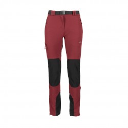 Spodnie trekkingowe damskie Bergson FLAM 4W AW25 Black/RED