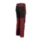 Spodnie trekkingowe męskie Bergson FLAM 4W AW25 Black / Red