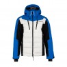 Kurtka narciarska męska Bergson VELOX STX White/Blue