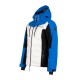 Kurtka narciarska męska Bergson VELOX STX White/Blue