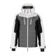 Kurtka narciarska męska Bergson VELOX STX White/Grey