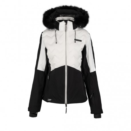Kurtka narciarska damska Bergson ZEPHYRIC STX White