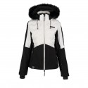 Kurtka narciarska damska Bergson ZEPHYRIC STX White