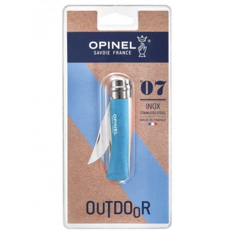 Opinel Nóż Inox Outdoor Cyan Blue No.07