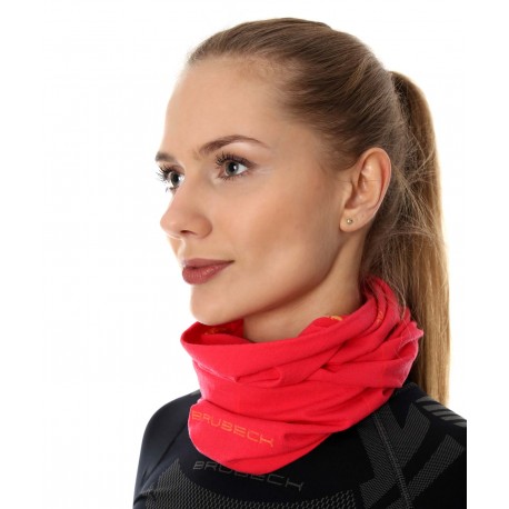 Komin wełniany Brubeck malinowy