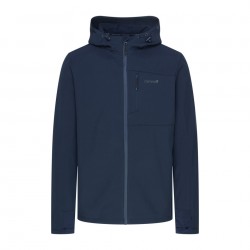 Kurtka softshellowa z kapturem męska Campus SKARV granatowy