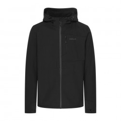 Kurtka softshellowa z kapturem męska Campus SKARV czarny