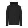 Kurtka softshellowa z kapturem męska Campus SKARV czarny