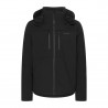 Kurtka softshellowa ocieplana z kapturem męska Campus URRUS czarny