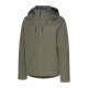 Kurtka softshellowa ocieplana z kapturem męska Campus URRUS oliwkowy