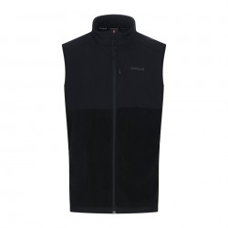 Bezrękawnik męski polarowy Campus ANGLITE czarny