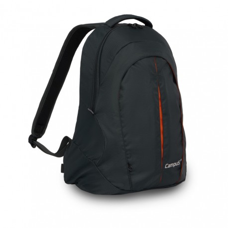 Plecak miejski Campus KOOL 2 ciemnoszary- pomarańczowy