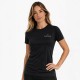 Koszulka damska Bergson ARCHO SL Black czarna