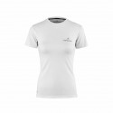 Koszulka damska Bergson ARCHO SL White biały