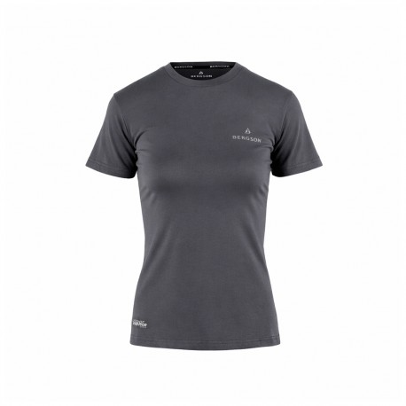 Koszulka damska Bergson ARCHO SL Graphite grafitowy