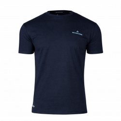 Koszulka męska Bergson ARCHO SL Navy Blazer granatowy